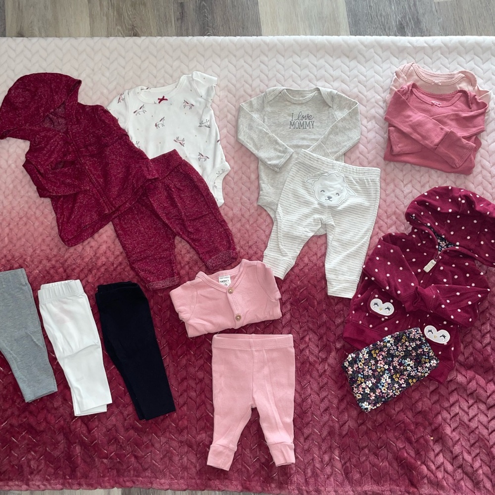 💗 NEWBORN BABY GIRL CLOTHES 💗